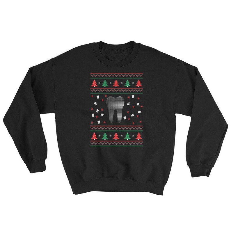 Dentist Ugly Christmas Sweater / Tooth Design /dental Etsy