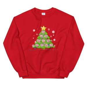 Oh Psychiatree Christmas Tree / Psychiatrist Xmas Present / Brain Mind Head / Gifts for Psychologists / Therapists / Unisex Sweatshirt