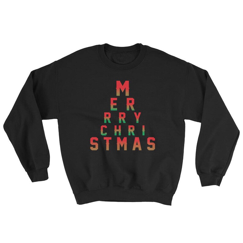 Eye Chart Merry Christmas Eye Doctor Optometrist OD - Etsy