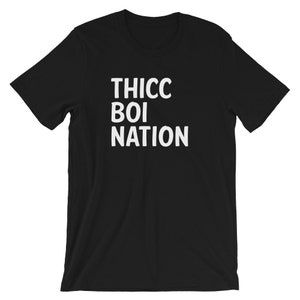Thicc Boi Nation / 2 Bears 1 Cave / Thick Boy / Your Moms House /  Unisex T-Shirt