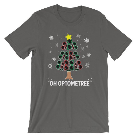 Oh Optometree Optician Shirt Funny Christmas Glasses Tree T-Shirt Oh Optometree Optician Shirt Funny Christmas Glasses Tree T-Shirt