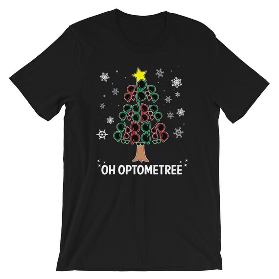 Oh Optometree Optician Shirt Funny Christmas Glasses Tree T-Shirt Oh Optometree Optician Shirt Funny Christmas Glasses Tree T-Shirt