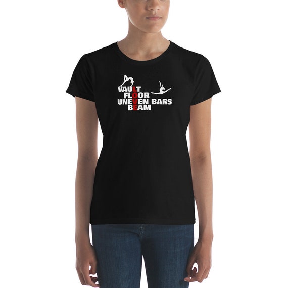 Love Gymnastics | Vault, Floor, Uneven Bars, Beam T-Shirt Love Gymnastics | Vault, Floor, Uneven Bars, Beam T-Shirt
