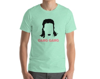 Gang Gang / Rat King / Gang Gang T Shirt / Funny Podcast / Podcasts / Comedy / Mullet Comedian Unisex T-Shirt