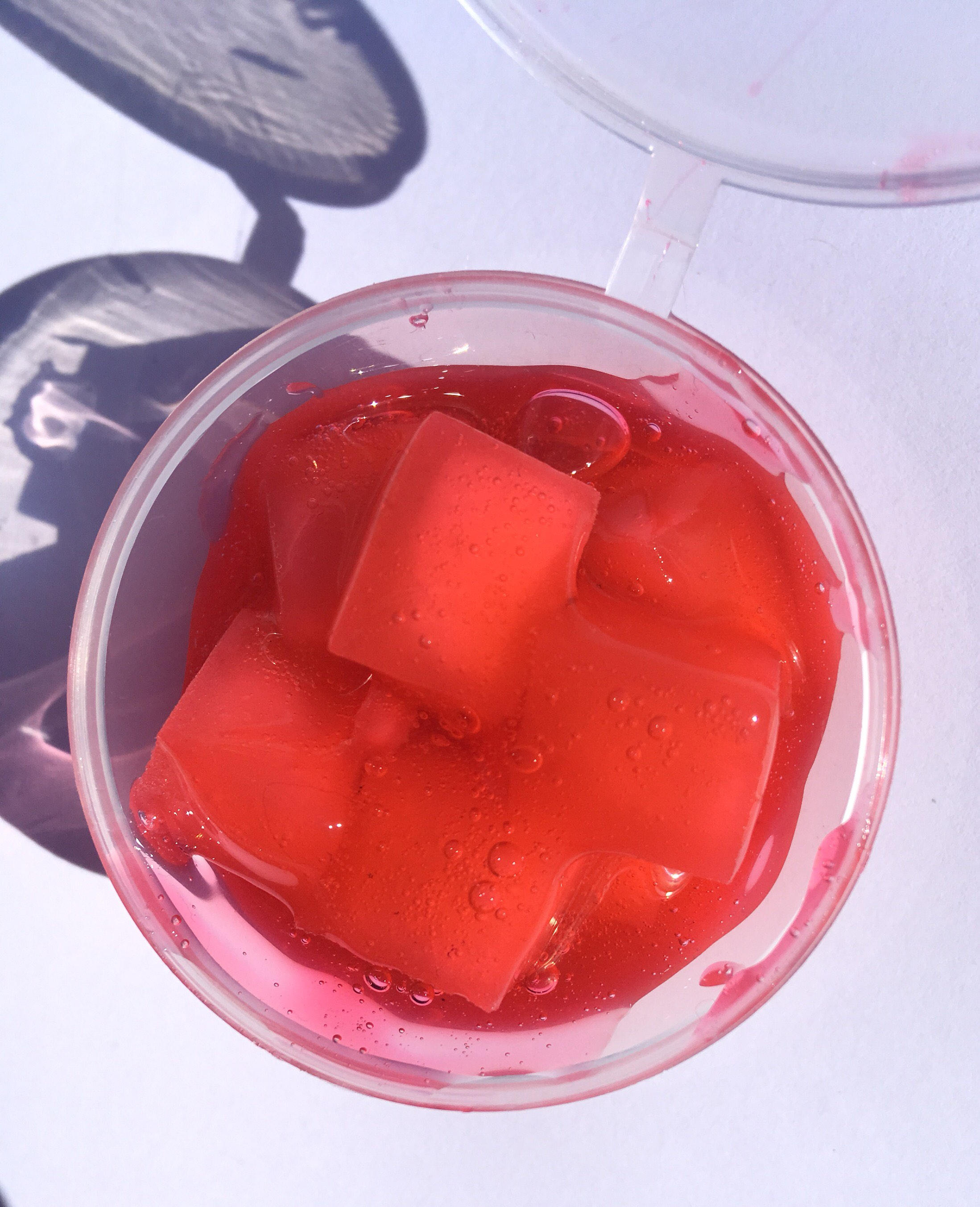 Fruit punch ice cube slime Etsy
