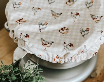 Kitchenaid Bowl Cover, Kitchenaid Bowl Covers, Cover for Kitchenaid, Mixing Bowl Cover, Decorative Bowl Covers, Bowl Covers