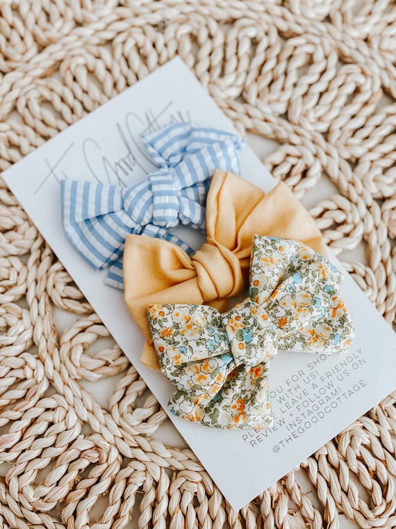 Baby Bows Baby Girl Head Bows Baby Headbands Summer Baby Etsy