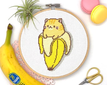 stitch with @cirkeline.bergan i'm obsessed with banana clips now!!! #, Banana  Clip