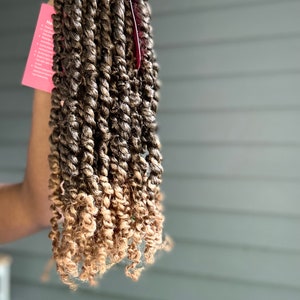 5pack pre Twisted Spring Bomb Nubian Crotchet Hair