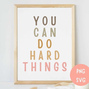 You Can Do Hard Things, Diversity Classroom Decor, Equality Print, Inclusion Poster, Inclusive Classroom, Boho Wall Art