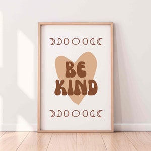Be Kind Poster, Inclusion School Art, Diversity Wall Art, Diversity Print, Inclusion Classroom Decor, Equality Poster
