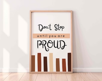 Daily Affirmations Poster, Positive Affirmations for Kids, Motivational Poster, Positive Playroom, Growth Mindset