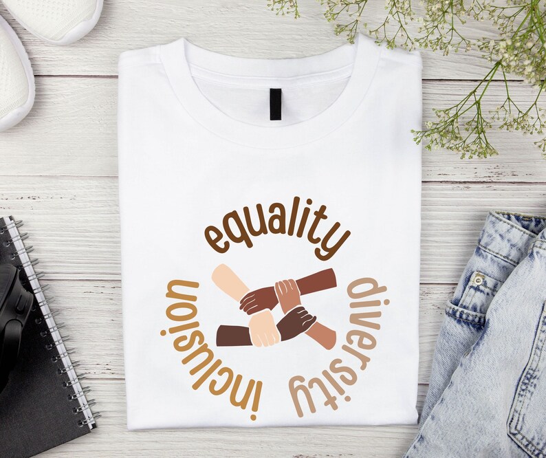 equality diversity inclusion heart poster printable png svg, we are strong together printable, with skin color tone, boho classroom decor, playroom decor, kids room decor, neutral kids room wall art, boy girl room wall decor, diversity affirmation