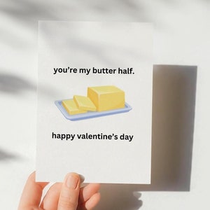 Carte de Saint-Valentin drôle, tu es ma carte Vday moitié sarcastique, téléchargement immédiat, carte imprimable bricolage pour époux mari femme amant