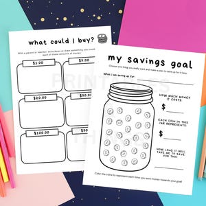 Financial Literacy Workbook: Money Activities for Kids (PDF) - Etsy