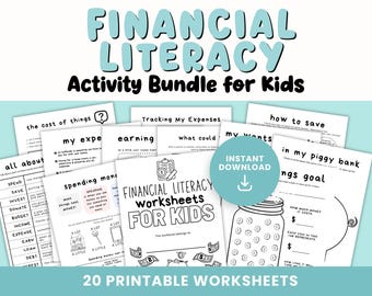 Financial Literacy Workbook: Money Activities for Kids (PDF)