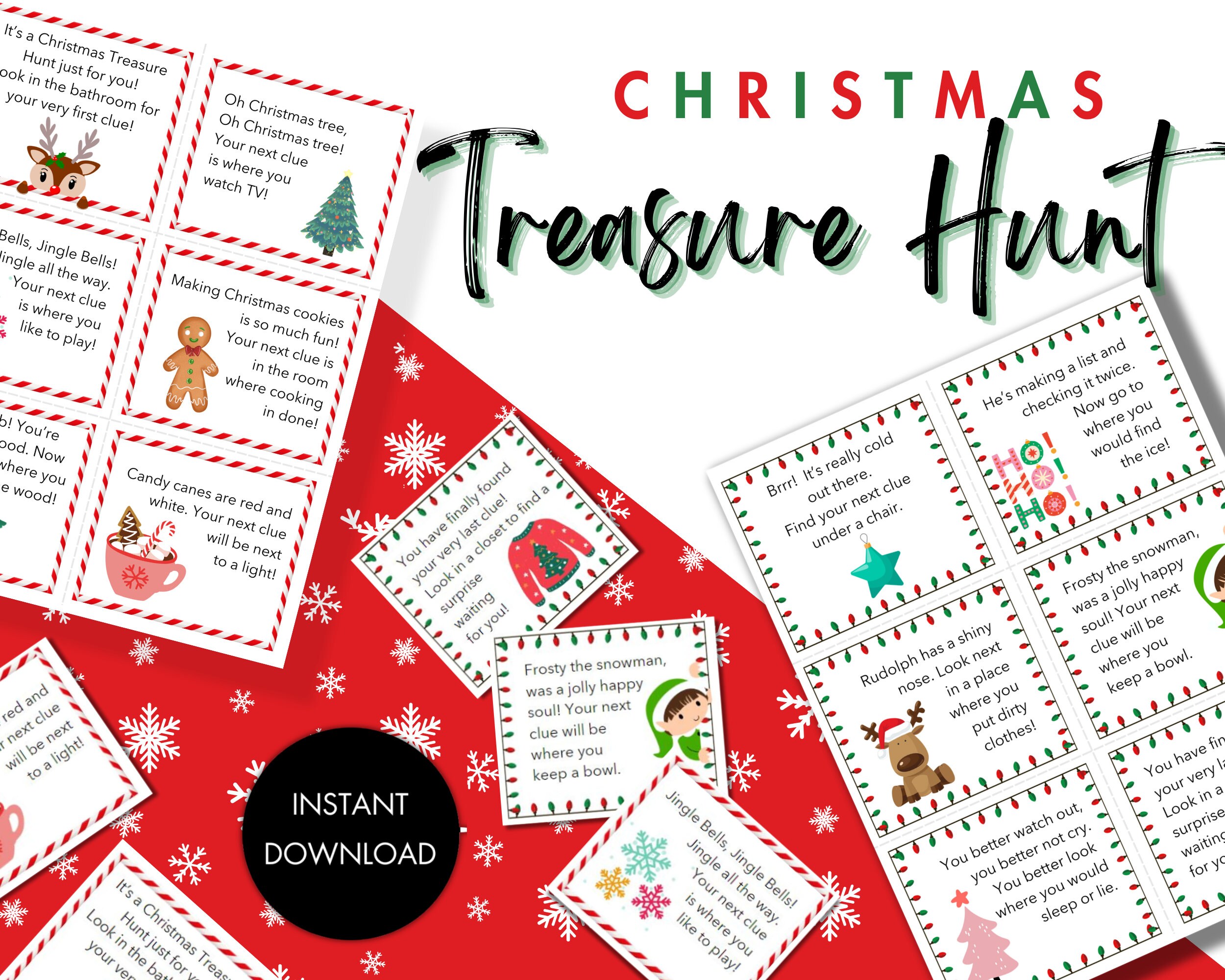 Christmas Treasure Hunt For Kids 