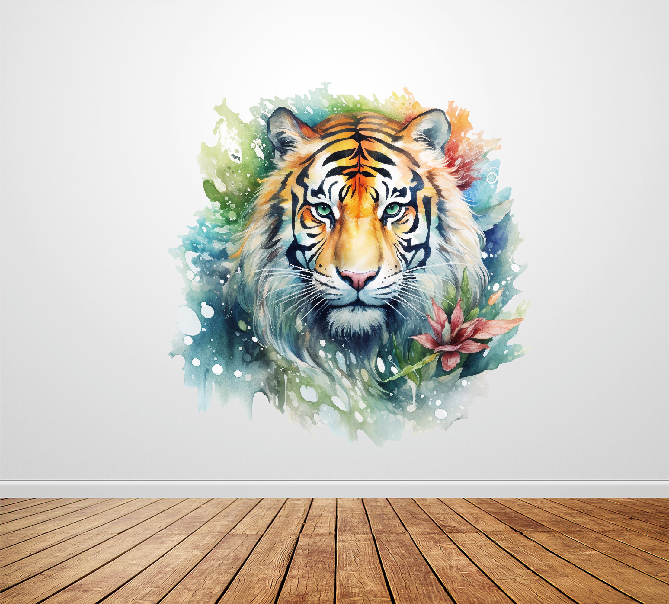 Muurstickers Kinderkamer Jungle tijger A Little Lovely Company - www