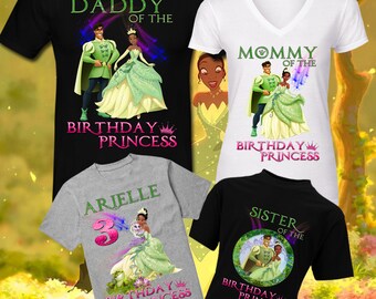 Free Free 275 Princess And The Frog Birthday Shirt Svg SVG PNG EPS DXF File