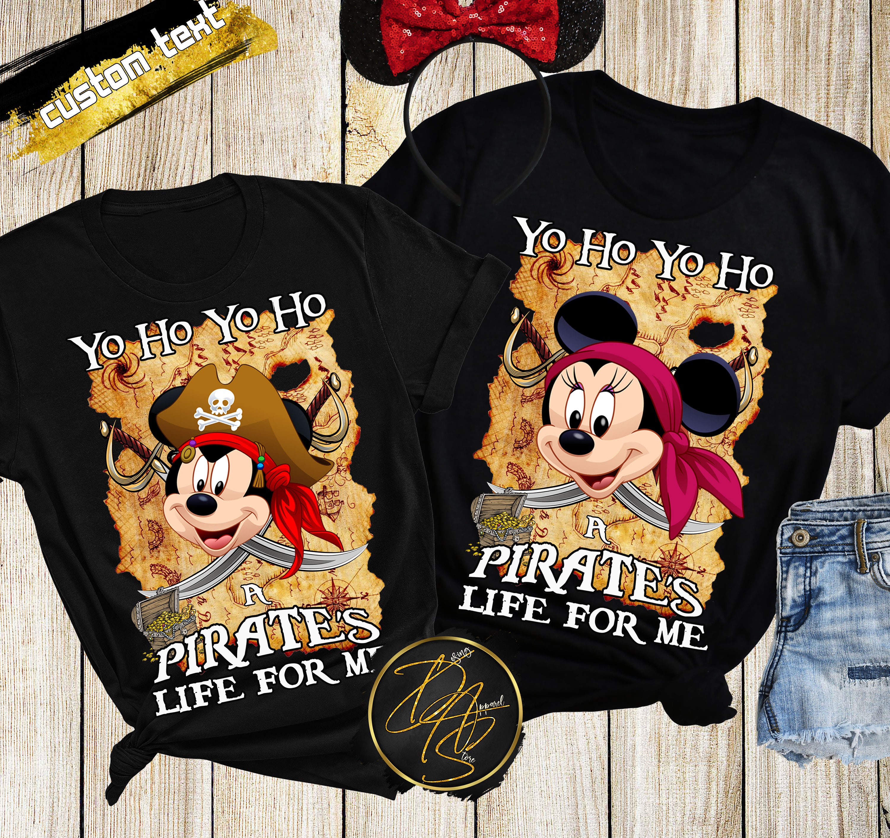 Minnie pirate shirt sale