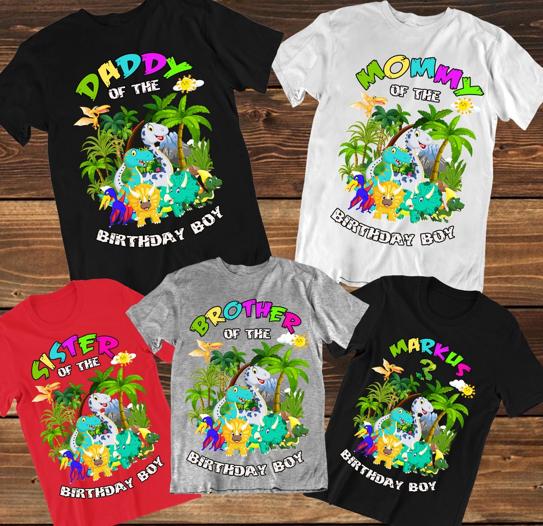 Camisetas dinosaurios familia sale