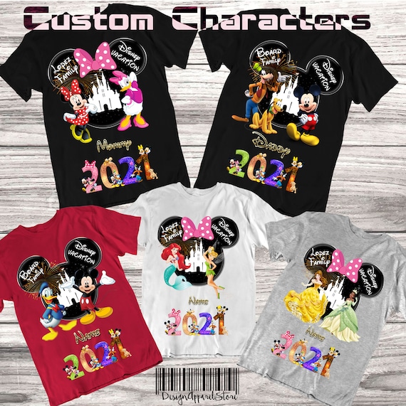 Disney shirts for family vacation Clearance