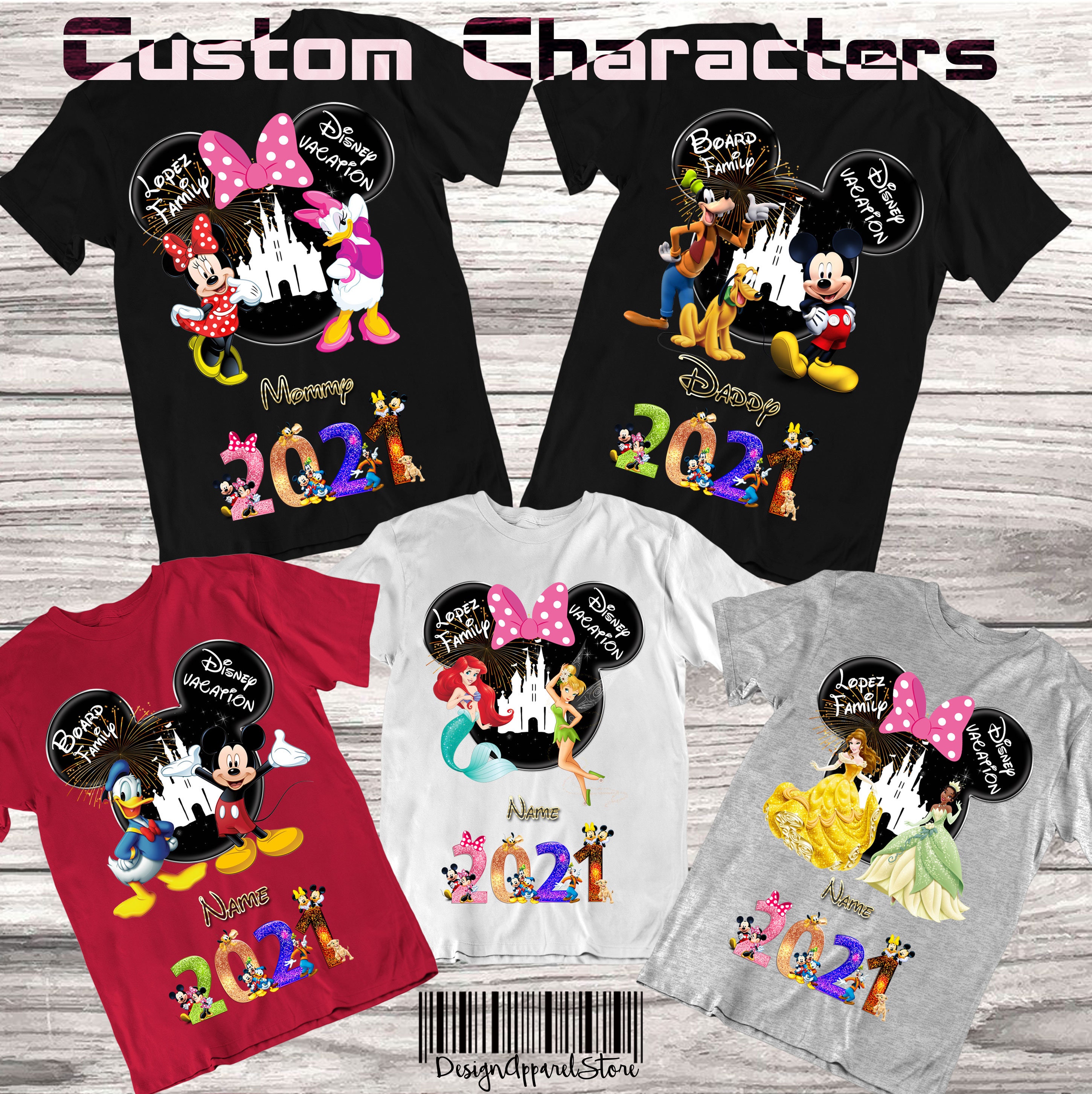 Disney Family Vacation Shirts Family Disney Trip TShirts Etsy