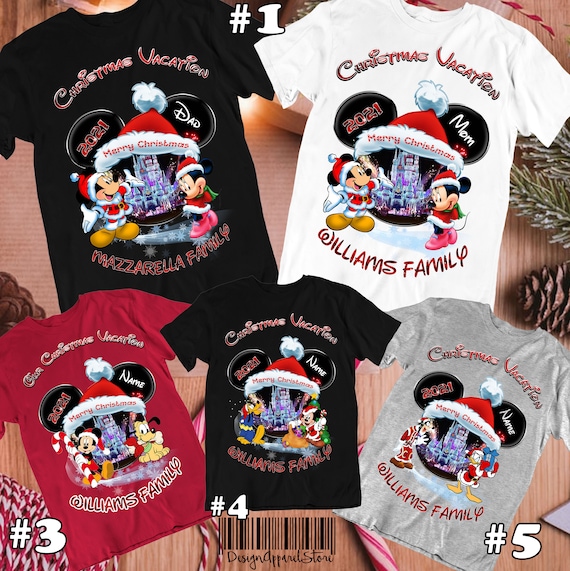 Disney Christmas Vacation 2021 Family 