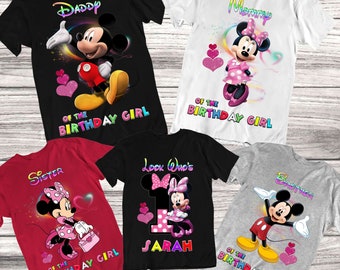 Camisas de minnie mouse para cumpleaños hotsell