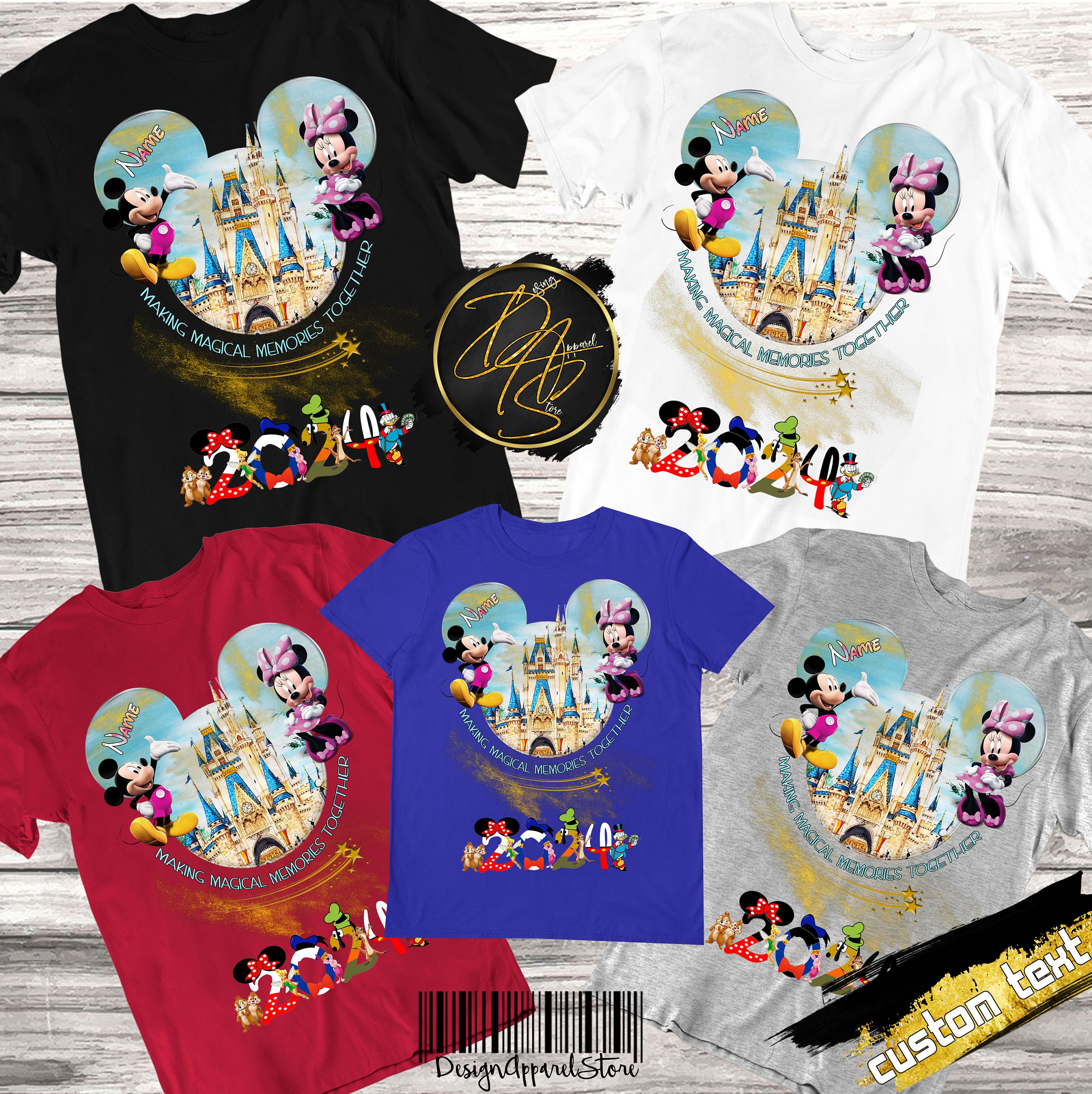 Disneyworld Vacation 2024 Family Shirts Magic Family Trip T shirts Family T shirts Disneyland Family Shirts Disneyworld Family Vacation Etsy Canada