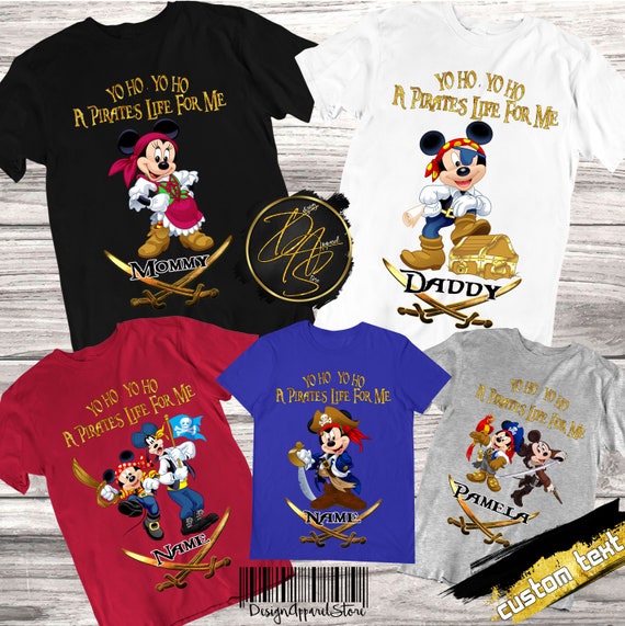 Disney Pirates of the Caribbean A Pirate's Life For Me Girls T