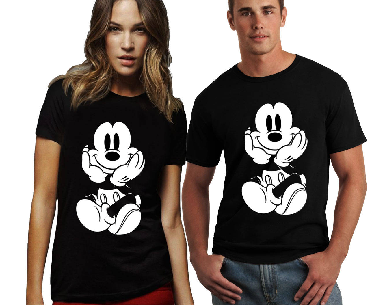 Disney T-Shirt Mickey Mouse Women's and Men's Shirt | Etsy