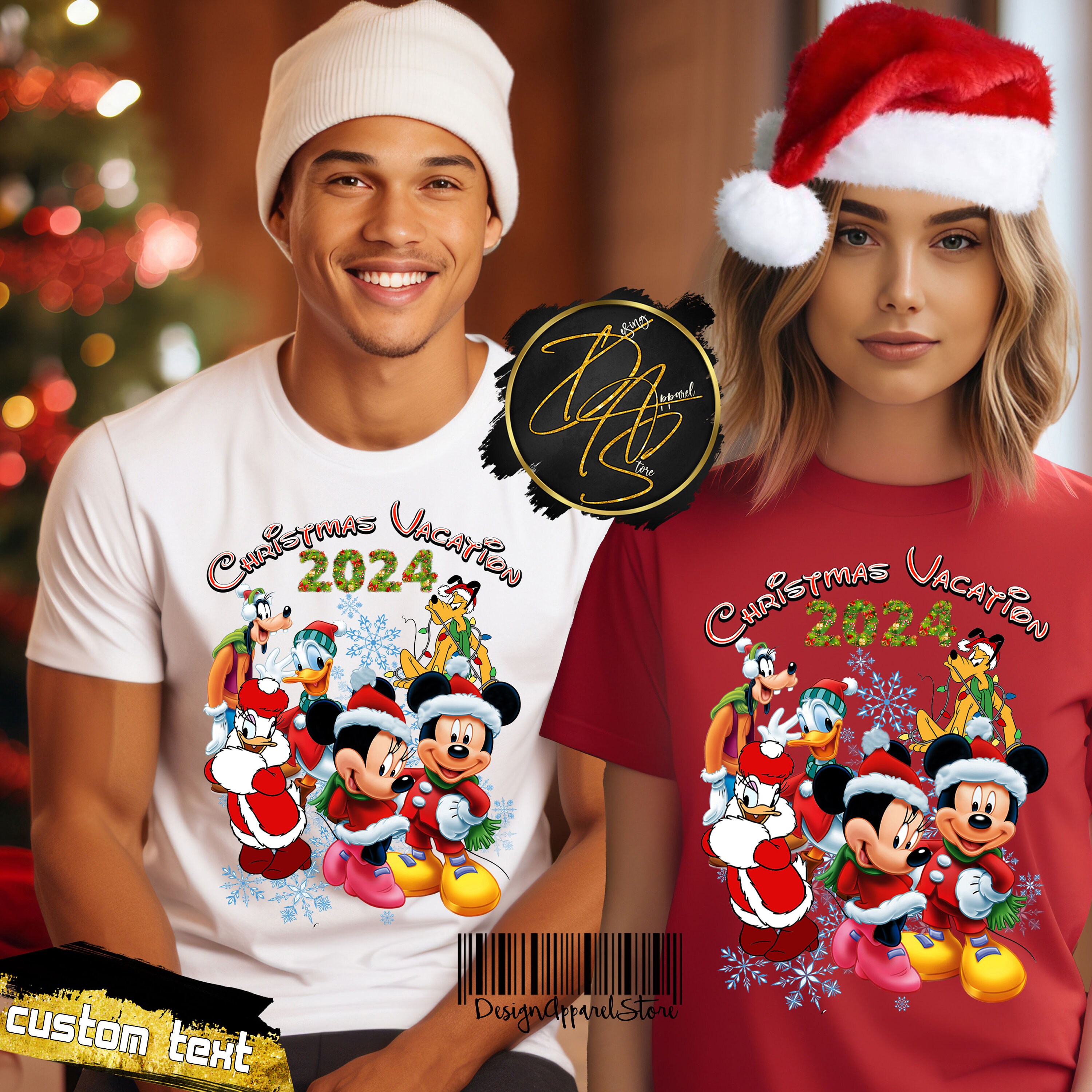 Camisetas mickey navidad hotsell