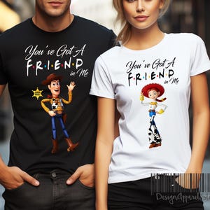 Toy Story Shirts You&#39;ve Got a Friend in Me, Matching Shirts, All Toy Story Characters, Friends Mash Up Disney Vacation Shirt