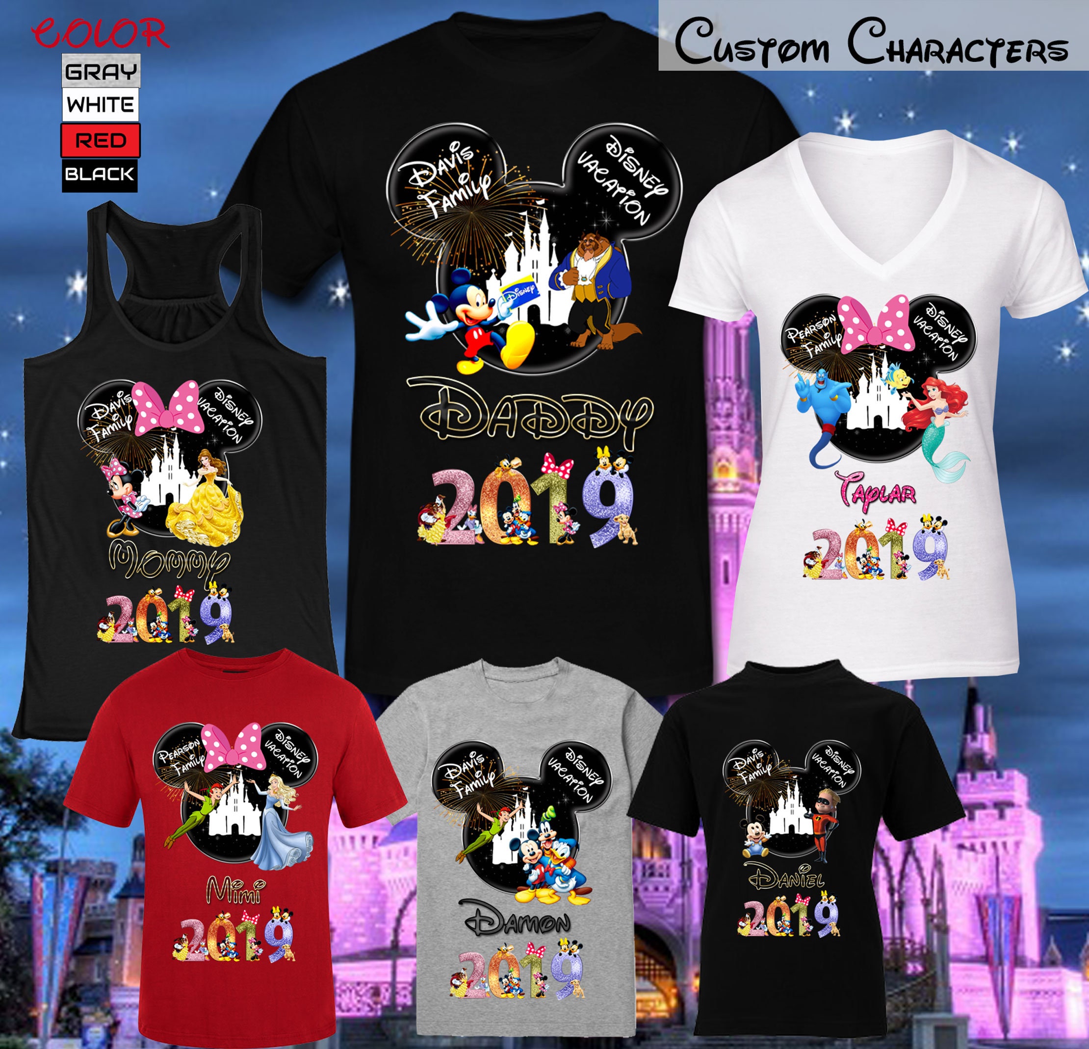disney vacation 2019 shirts