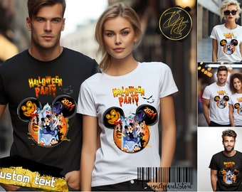 Mickey Halloween Party Shirt Happy Halloween Mickey and Minnie T-Shirt Trick Or Treat Shirt Happy Halloween DisneyWorld Happy Halloween