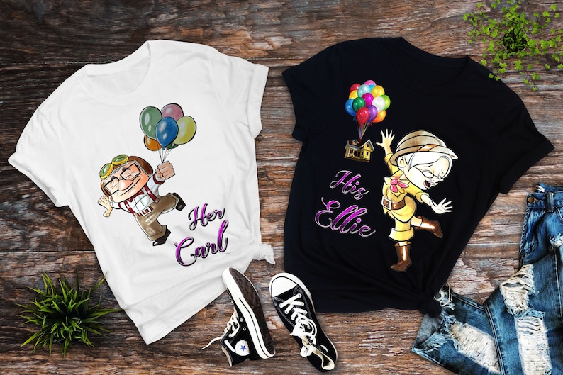ellie and carl shirts