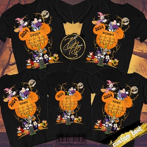 Mickey and Friends Halloween shirt DisneyWorld Halloween T-Shirt Trick Or Treat Shirt Happy Halloween Shirt Disneyland Halloween Family Trip