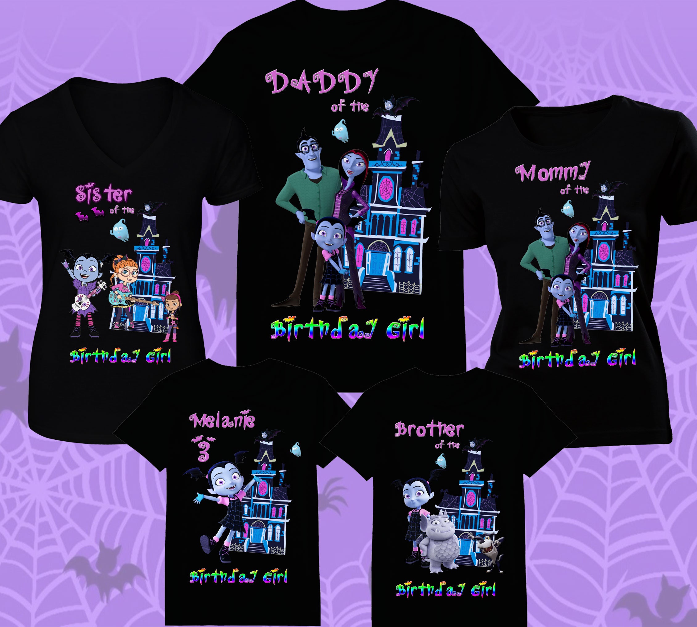 Vampirina camisa Vampirina cumpleanos familia camisa vampirina cumpleanos fiesta camiseta Vampirina camiseta personalizada Vampirina camiseta personalizada vampirina camisa personalizada Etsy Espana