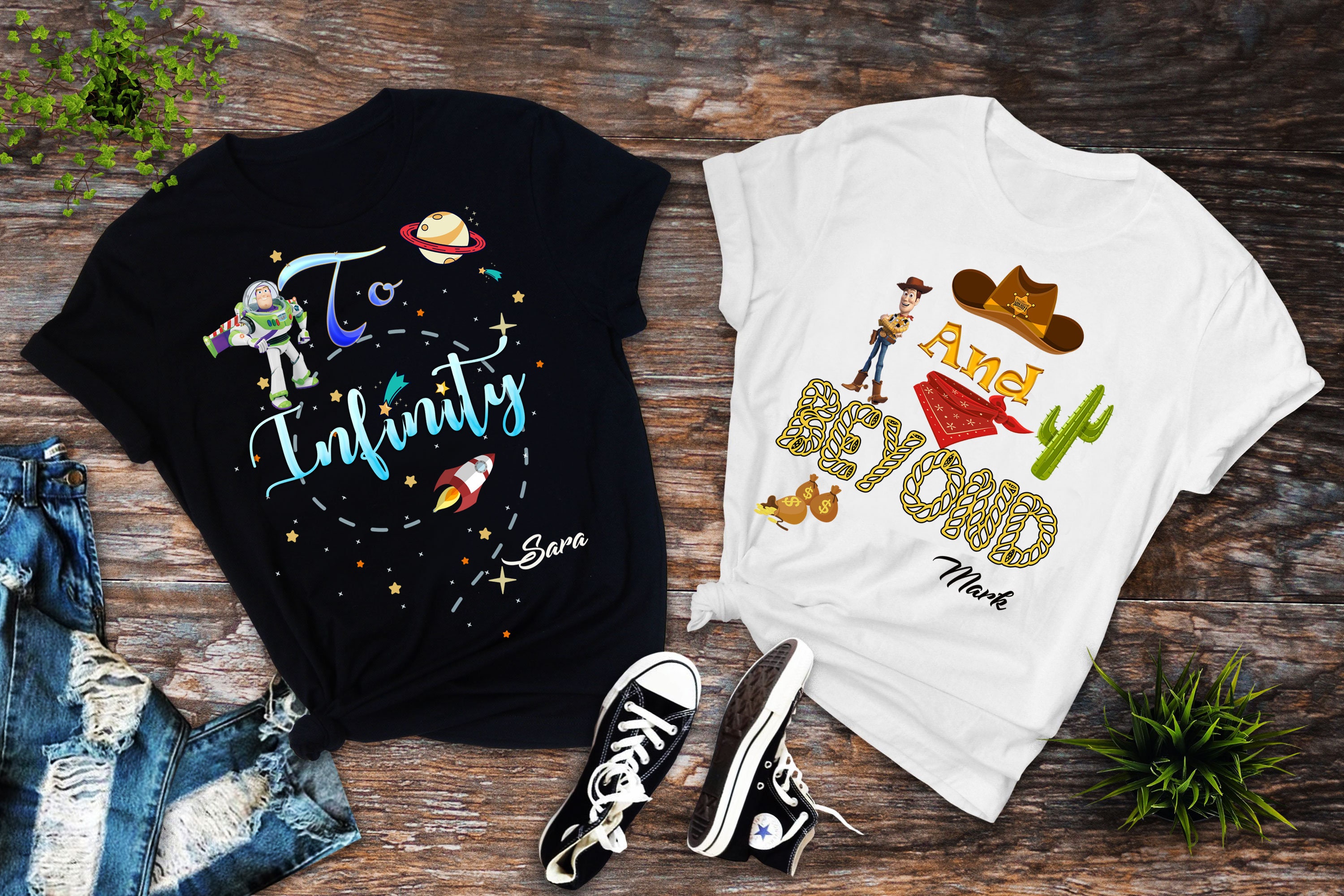 couples toy story shirts