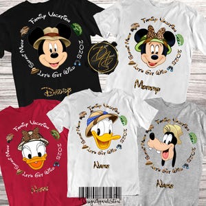 Family Safari Mode Shirt, Animal Kingdom Tee, Mickey and Friend Safari, Animal Kingdom themed Disney trip 2024 for kids adults