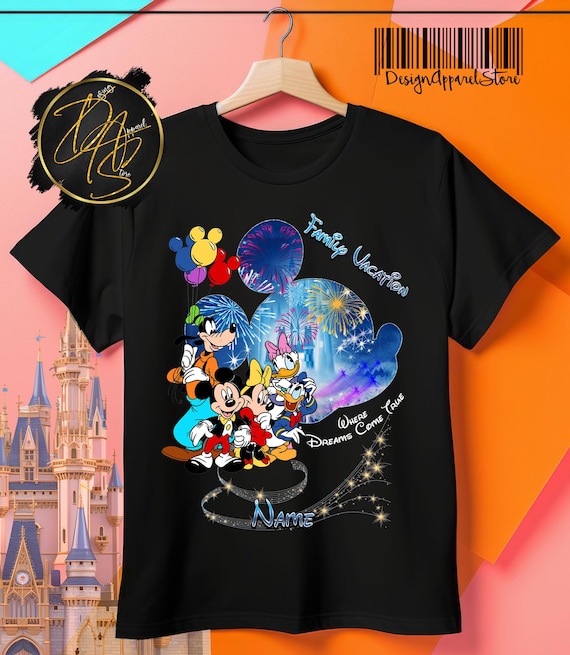 Mickey Mouse Camisetas Personalizadas Para Toda La Familia