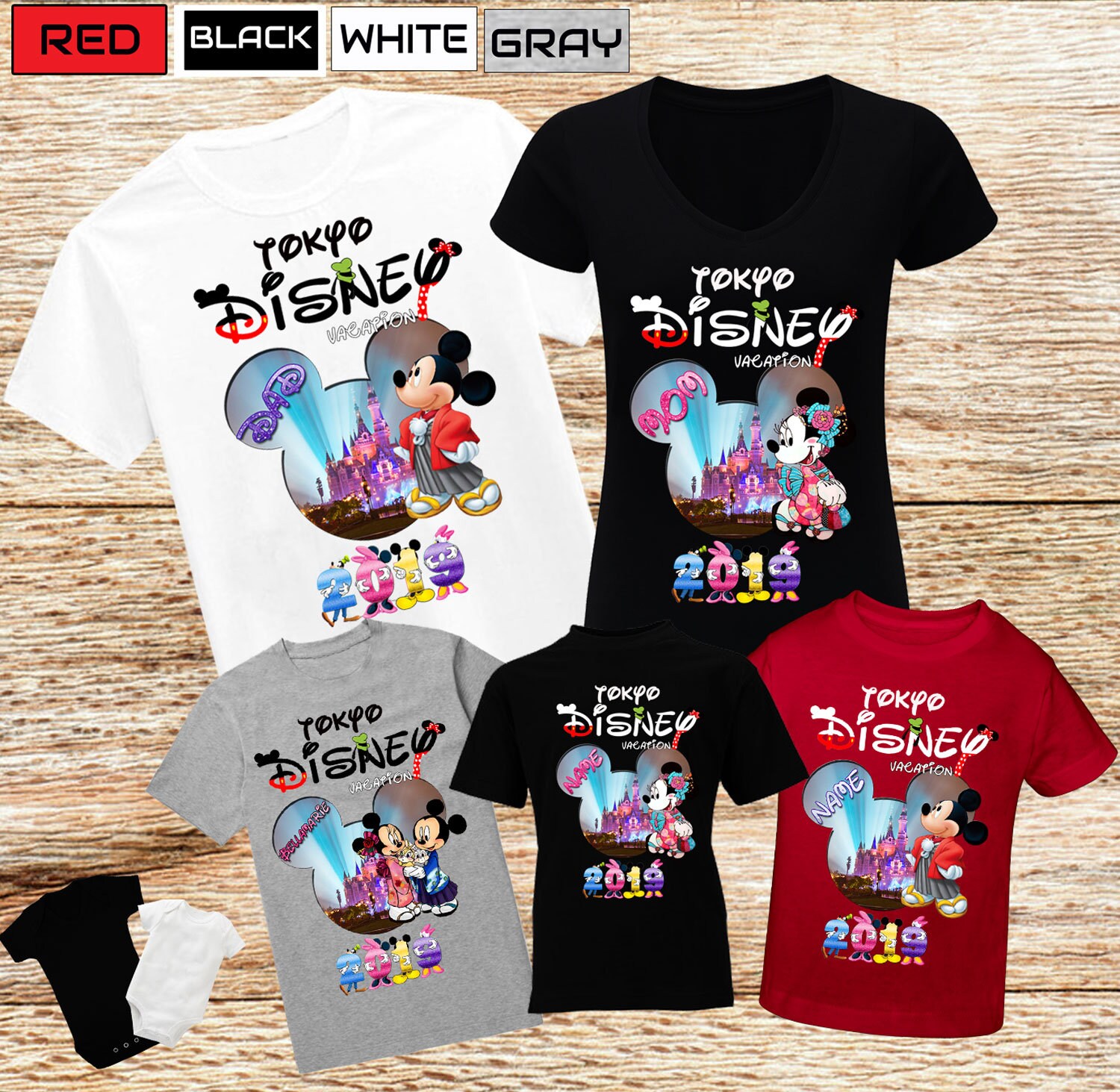disney 2019 family shirts