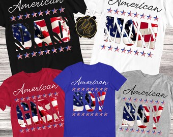 American Family 4th of July Shirts: Independence Day Tees
