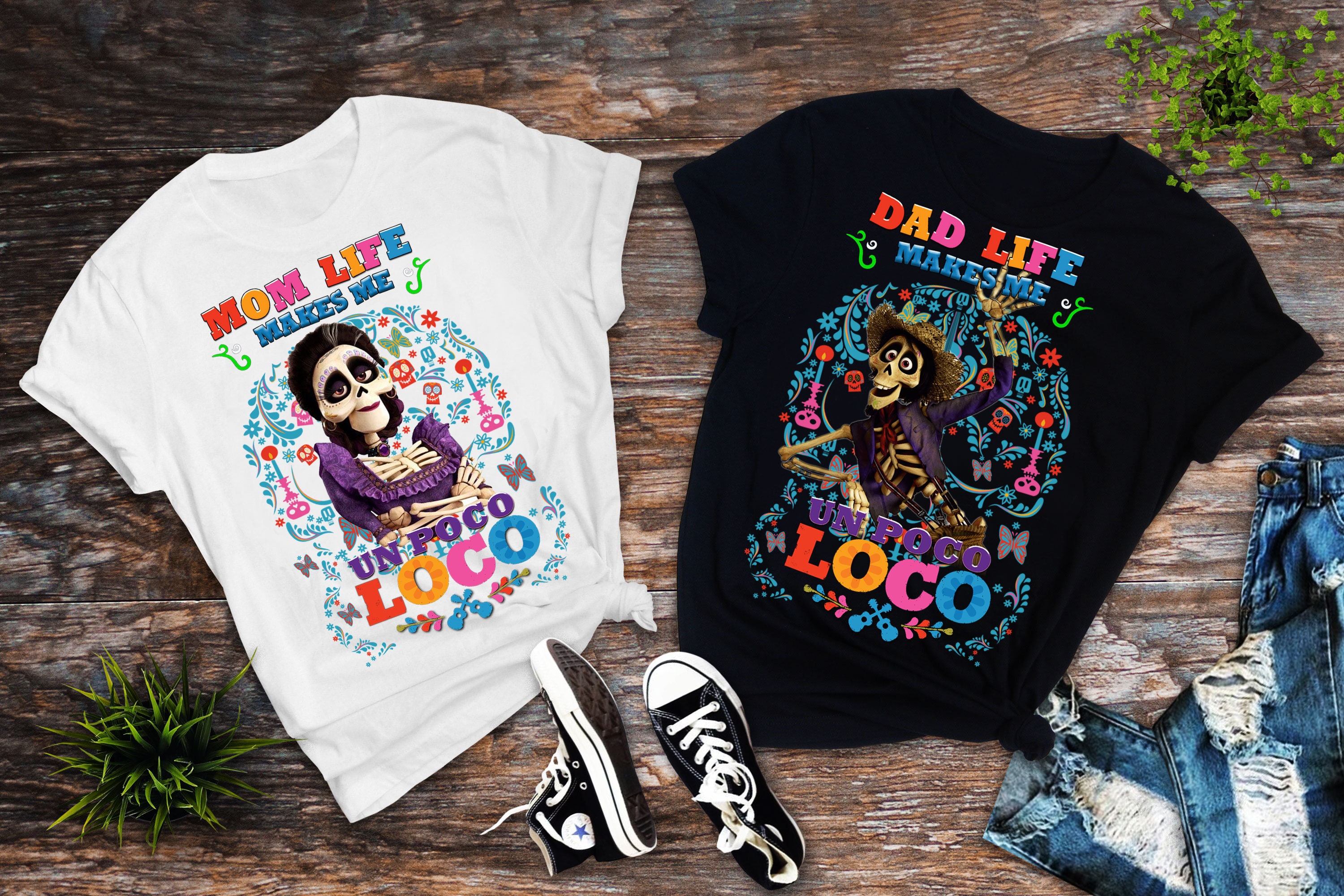 Coco Miguel and Hector Un Poco Loco Sheet Music Art Print