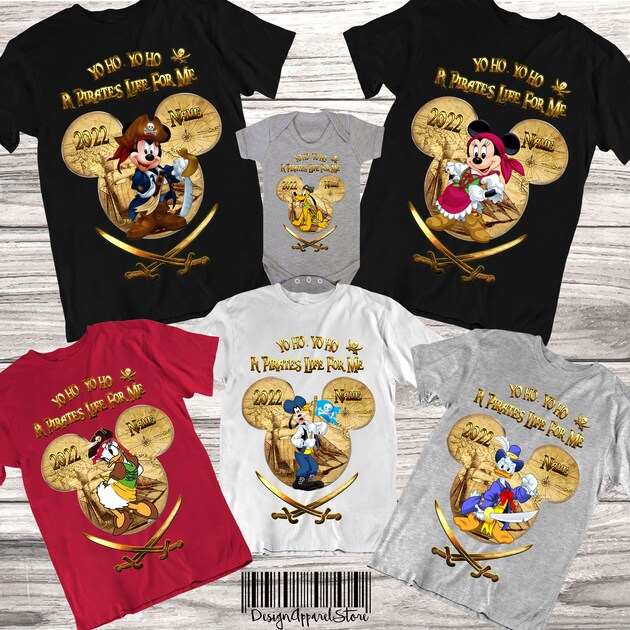 Pirates  Disney cruise shirts, Disney silhouettes, Disney fun