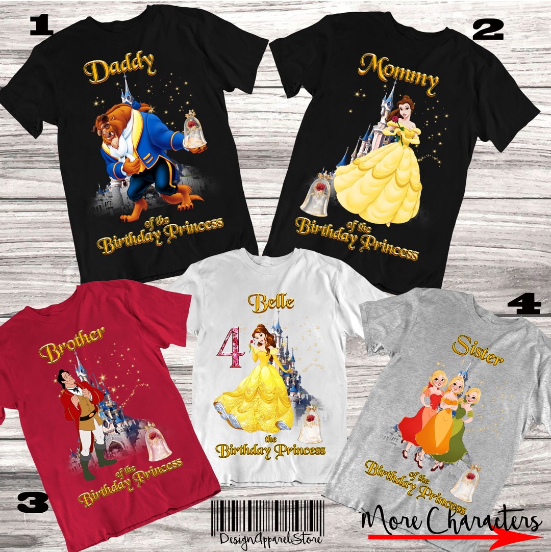 Camisetas de la bella y la bestia hotsell