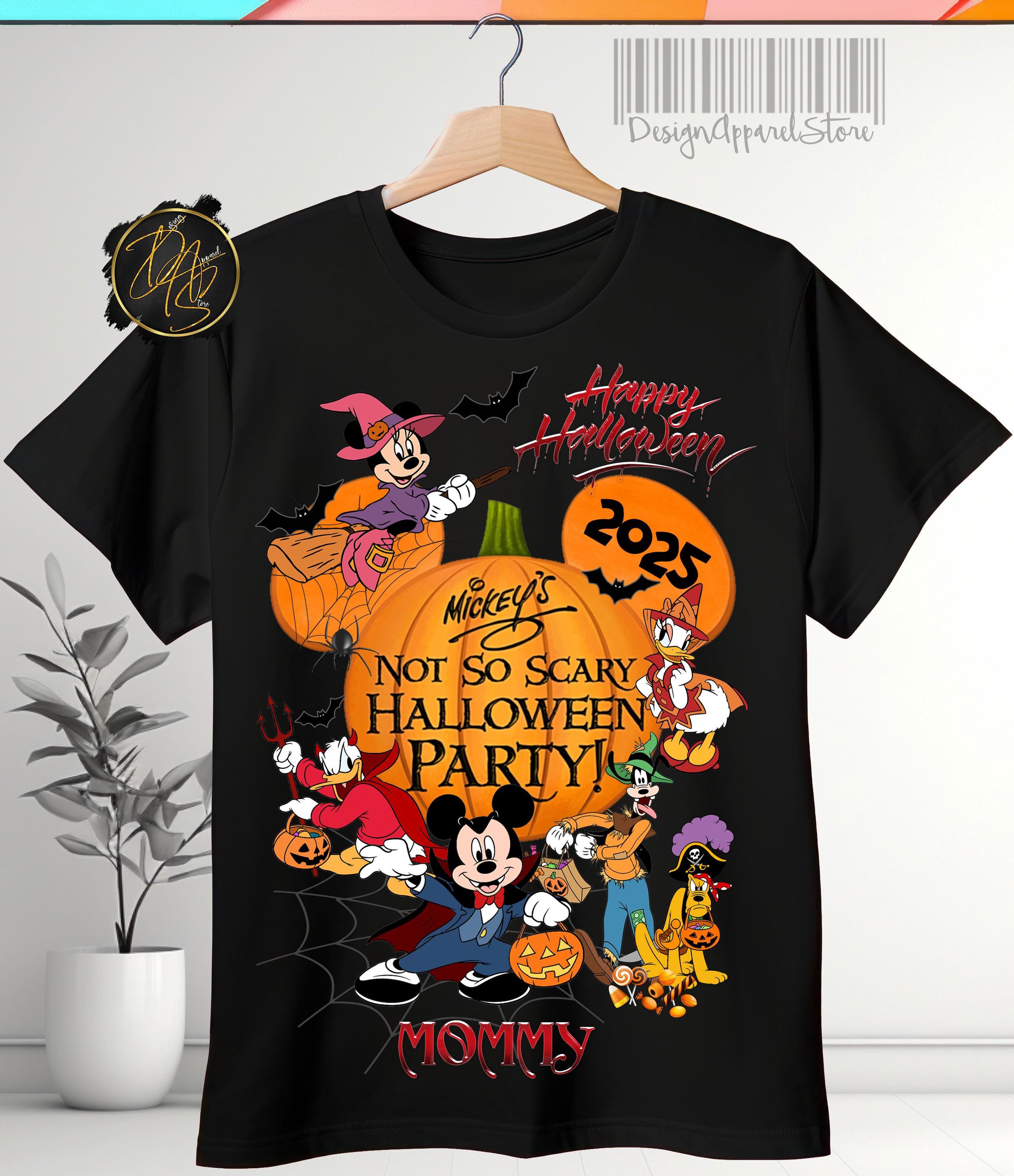 Mickey's Not-so-scary Halloween Party 2024 Family Shirts