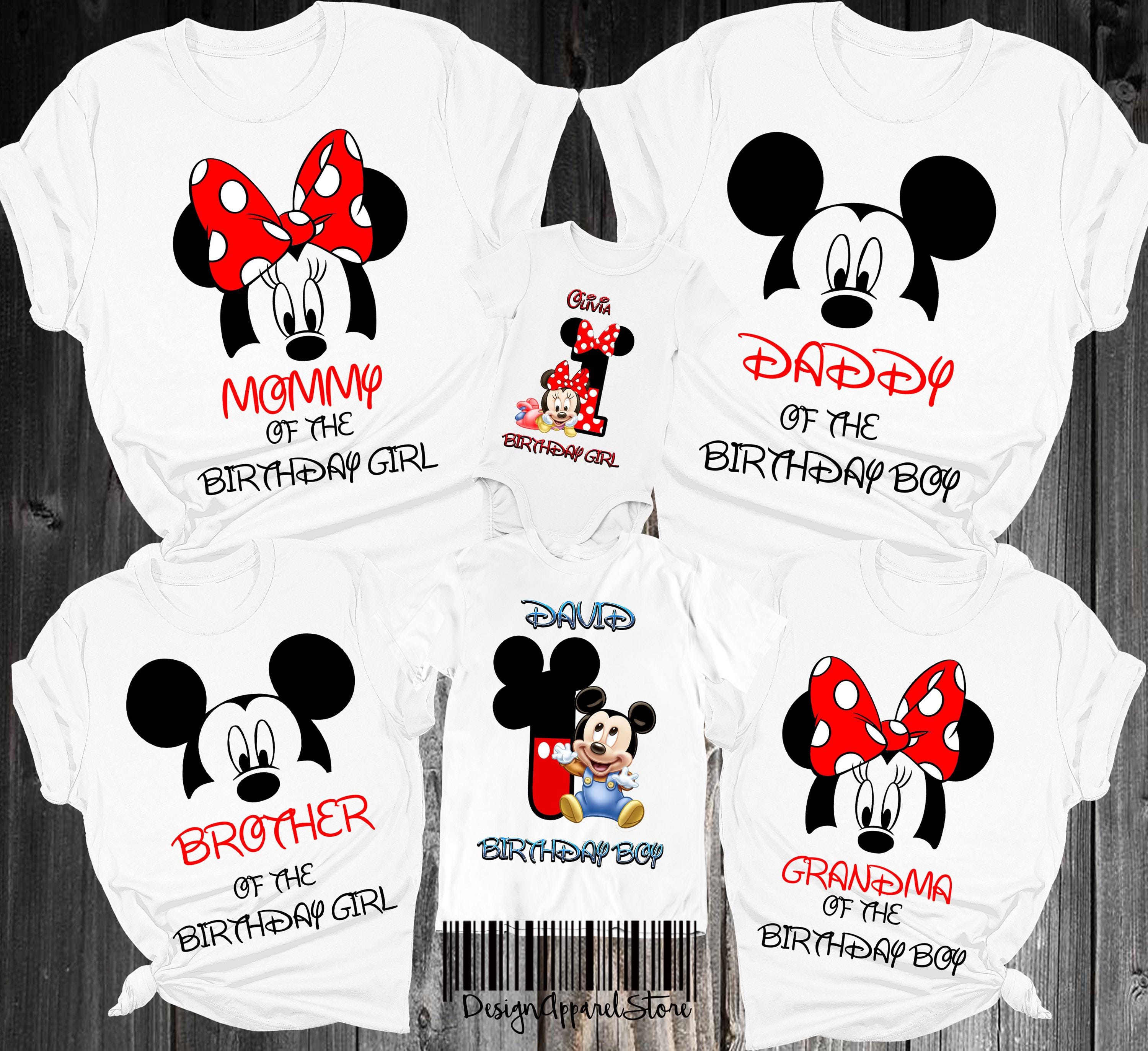 Birthday Family Shirts Disneyworld Birthday Family T-shirt