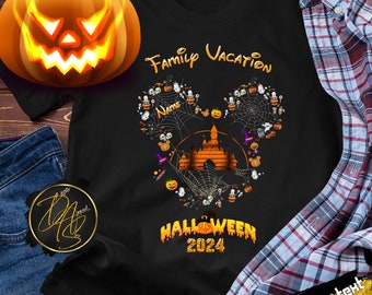 Disney Halloween Shirt, Cute Disney Halloween Shirt, Family Disney Halloween Shirt , Mickeys Not So Scary Halloween, Disney Trick or Treat